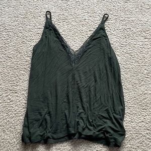 American eagle green tank top